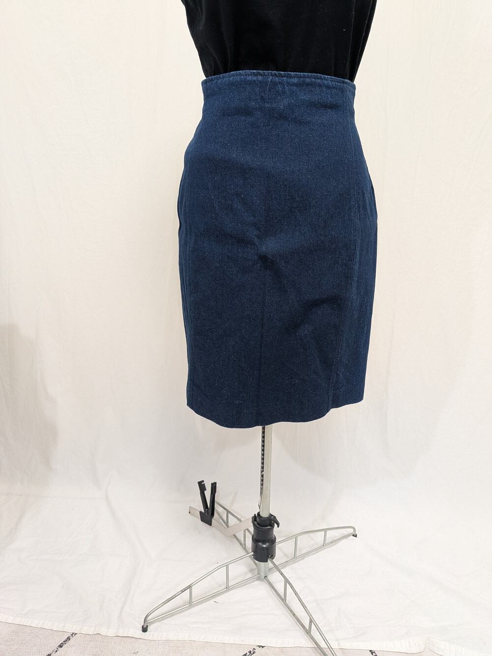 Dark Denim Pencil Skirt, size 14